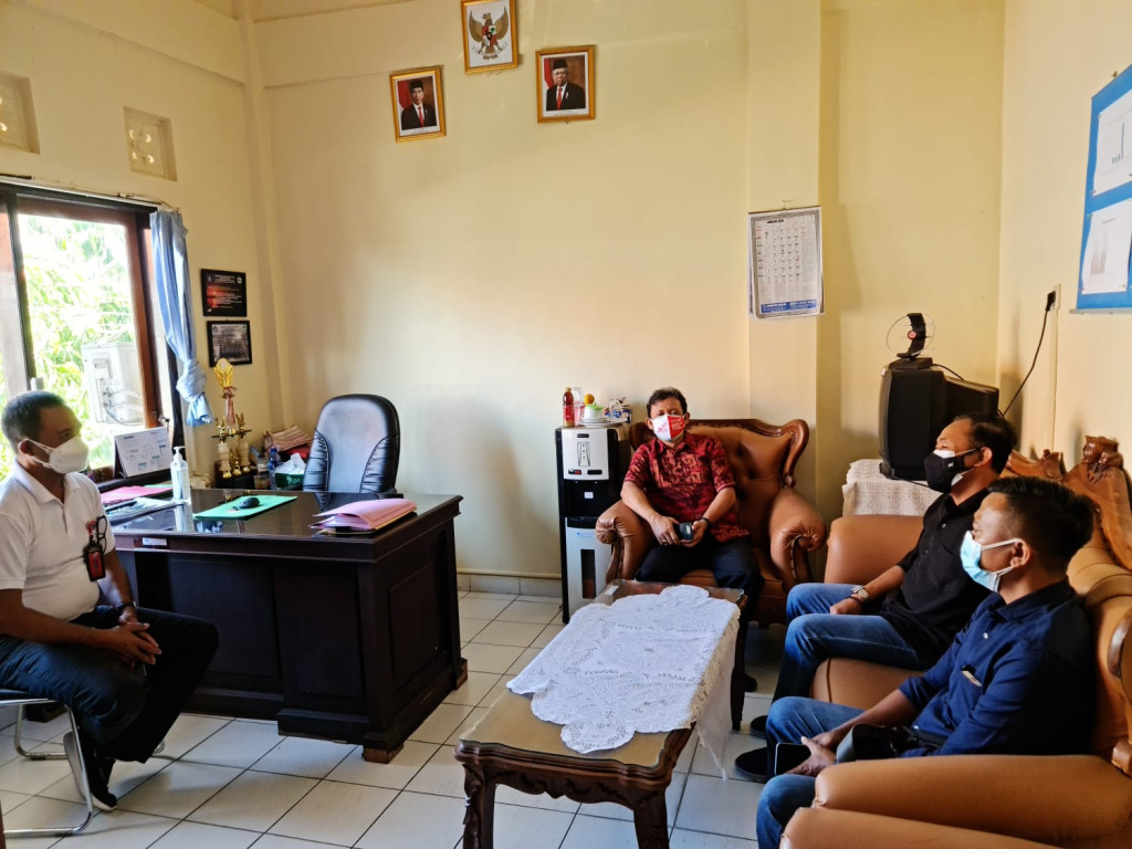 Camat Kuta Selatan Koordinasi dengan BiNda giat vaksinasi mobile Kuta Selatan